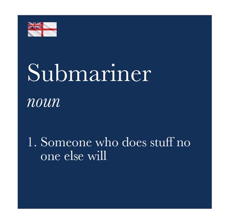 submariner noun.